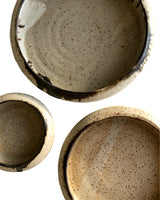 Luna Crescent Plates | Farmhouse Style Stoneware Clay - Sumiye Co