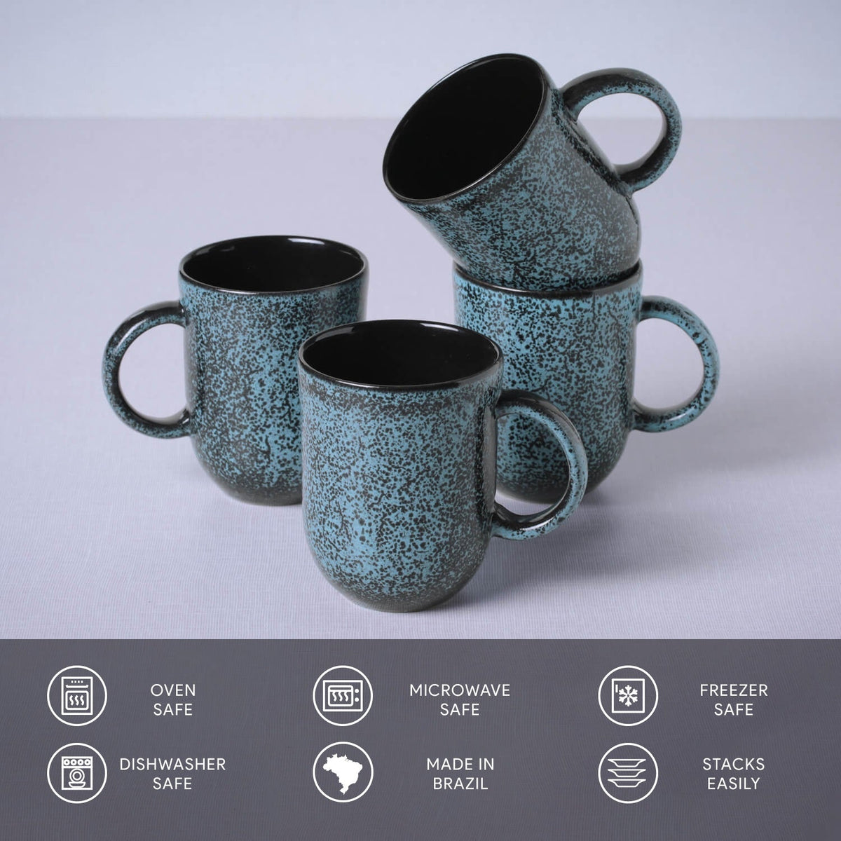 Coup Mug Set of 4