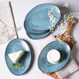 Oval Dessert Plate Set of 6