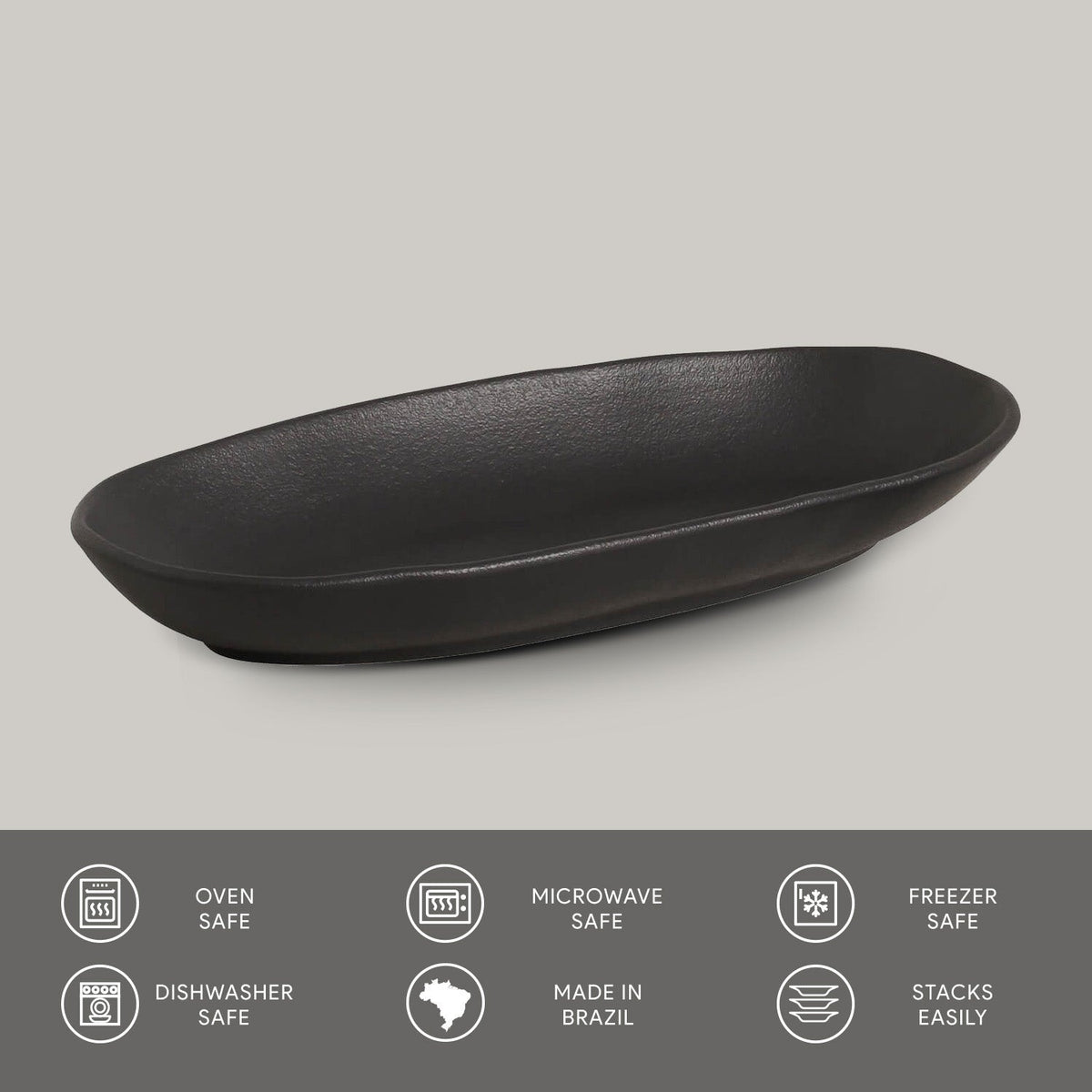 Deep Oval Platter Set of 4