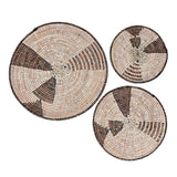 Wall Basket Graphic Print Black and White - Set of 3 - Sumiye Co
