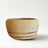 Handwoven 1 String Round Planter Basket