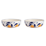 Italian Lemon Bowl, yellow - 2.5x7 Inches ( Set of 2 )