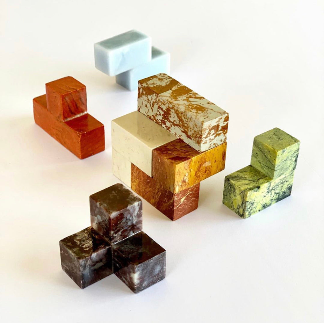 Gemstone Soma Cube Puzzle - Sumiye Co