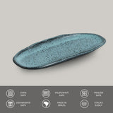 Shallow Organic Oval Platter Mini Set of 4