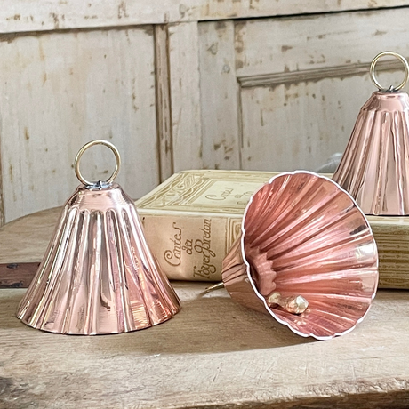 Copper Bell Ornaments (Set of 4) - Sumiye Co