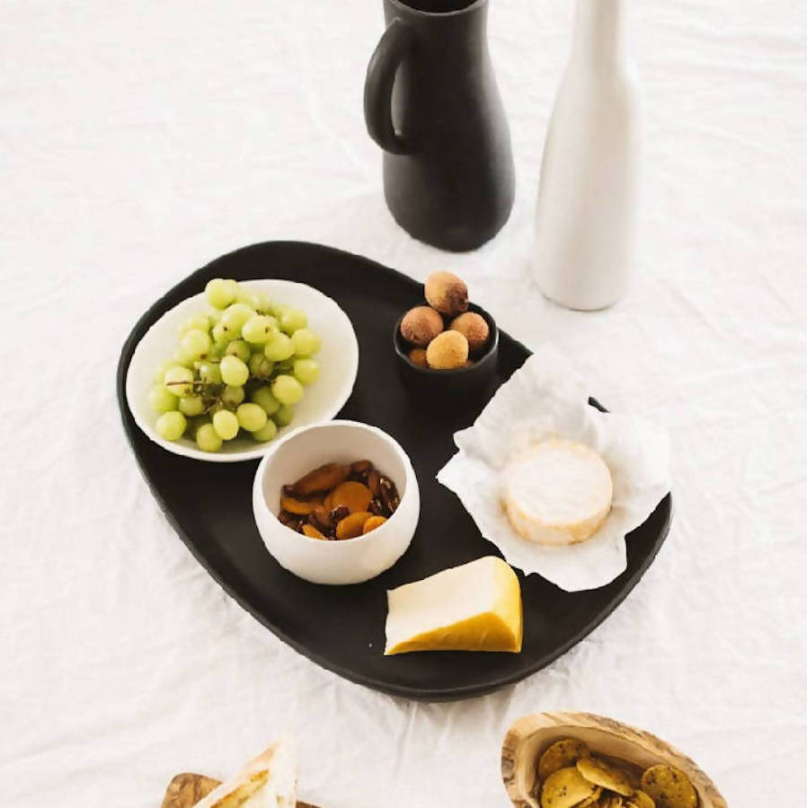 Stoneware Long Serving Platter - Sumiye Co