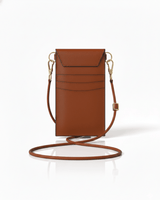 Cancun Brown Plant Based Phone & Card Crossbody (Pre-Order For delivery 20th April 2026)-2
