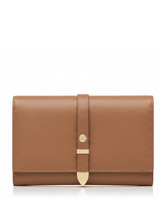 Aspen Brown Plant-Based Leather Travel Wallet ( Available for Pre-order 9th April Delivery)-0
