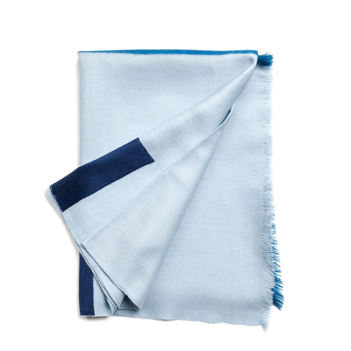 Hand Embroidered Modern Artisanal Scarf