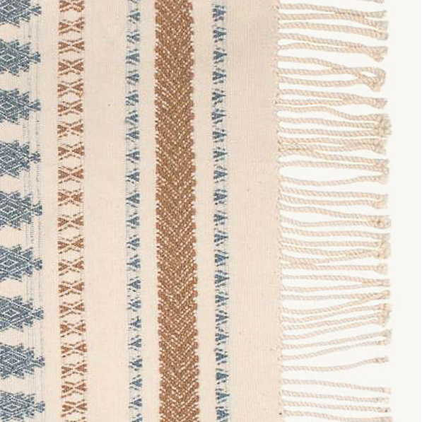 San Rafael Table Runner in Natural Cotton