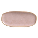 Shallow Organic Oval Platter Small Set of 4