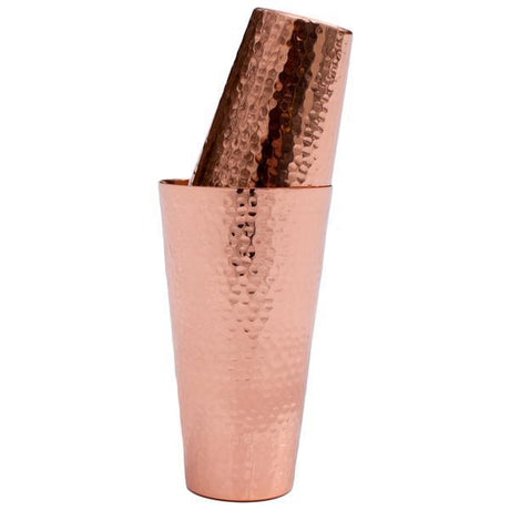 Professional Hammered Solid Copper Cocktail Shaker Set - Sumiye Co