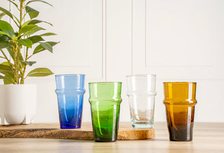 Moroccan Beldi Glassware - Set of 6 - Sumiye Co
