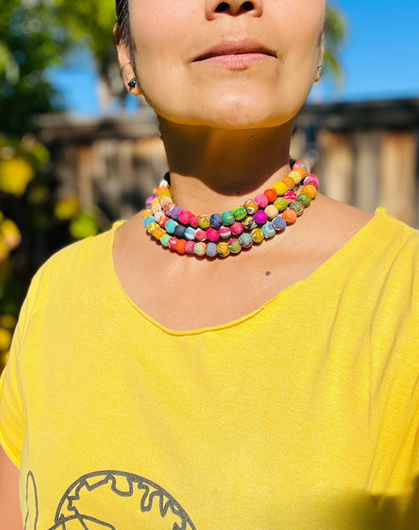 Long Necklace | Artisan Kantha Jewelry