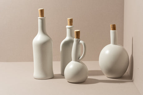 Stoneware Olive Oil Dispenser - Brutto 21 oz - Sumiye Co