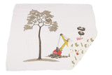 Are You My Mother? Bamboo Muslin Newcastle Blanket-3
