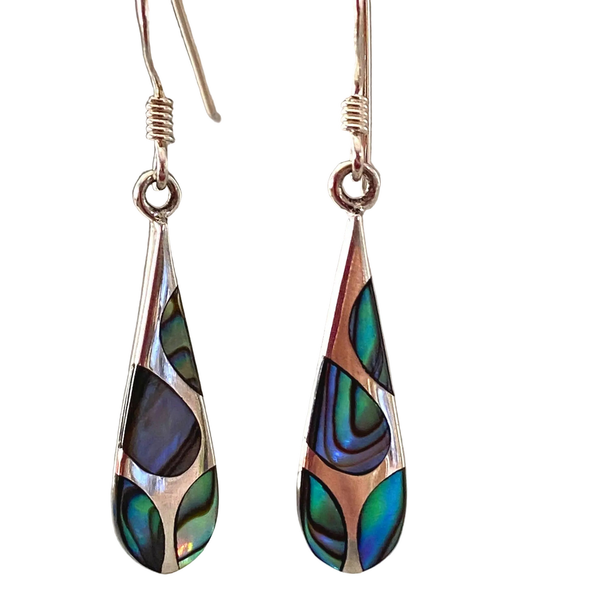Abalone Drop Earrings - Sumiye Co