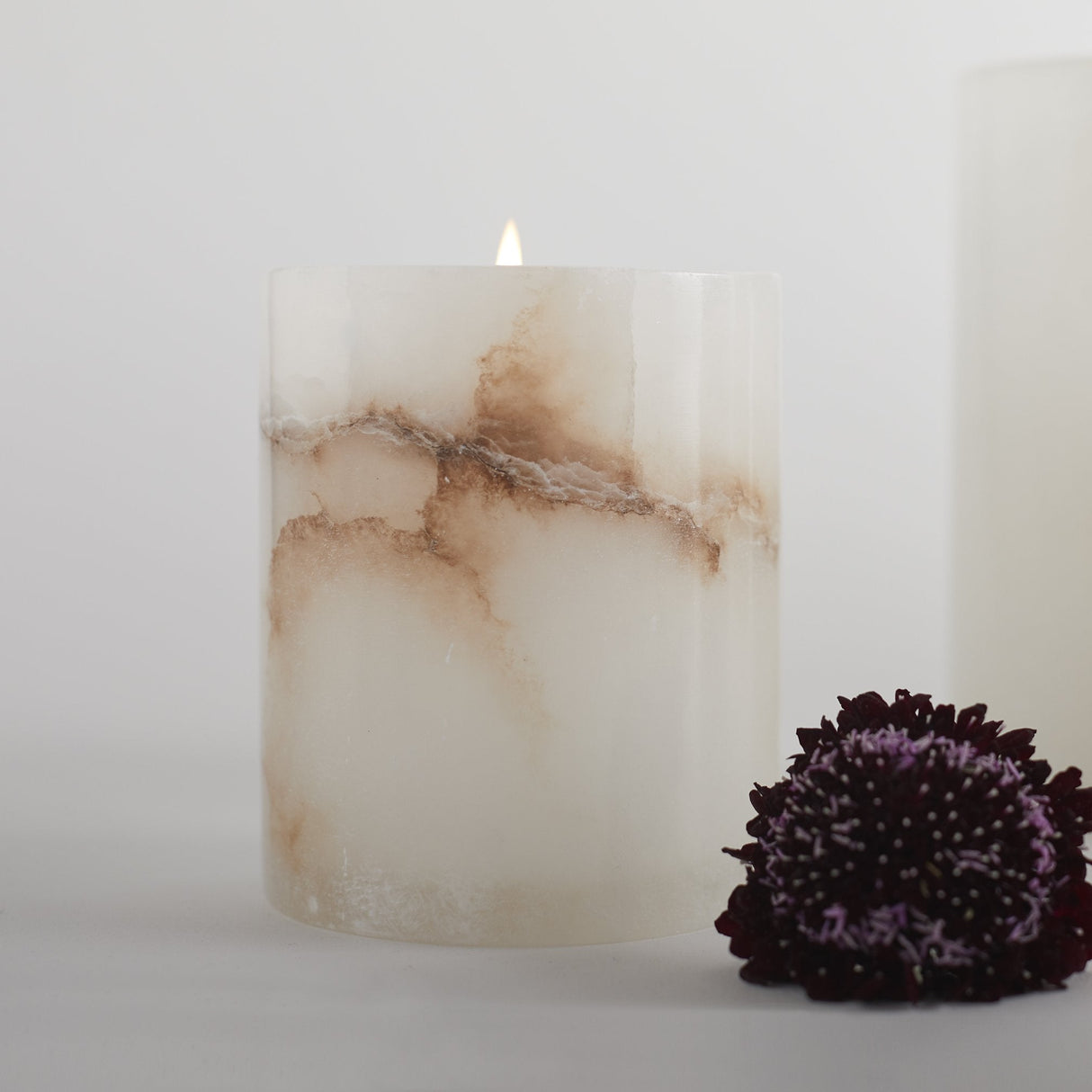 Alabaster Short Votive