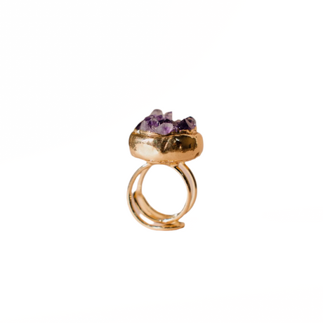Amethyst Ring by Phoebe`s - Sumiye Co