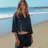 Aura Mini Shirt - Black - Sumiye Co