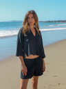 Aura Mini Shirt - Black - Sumiye Co