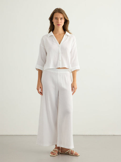 Aura Mini Shirt - White - Sumiye Co
