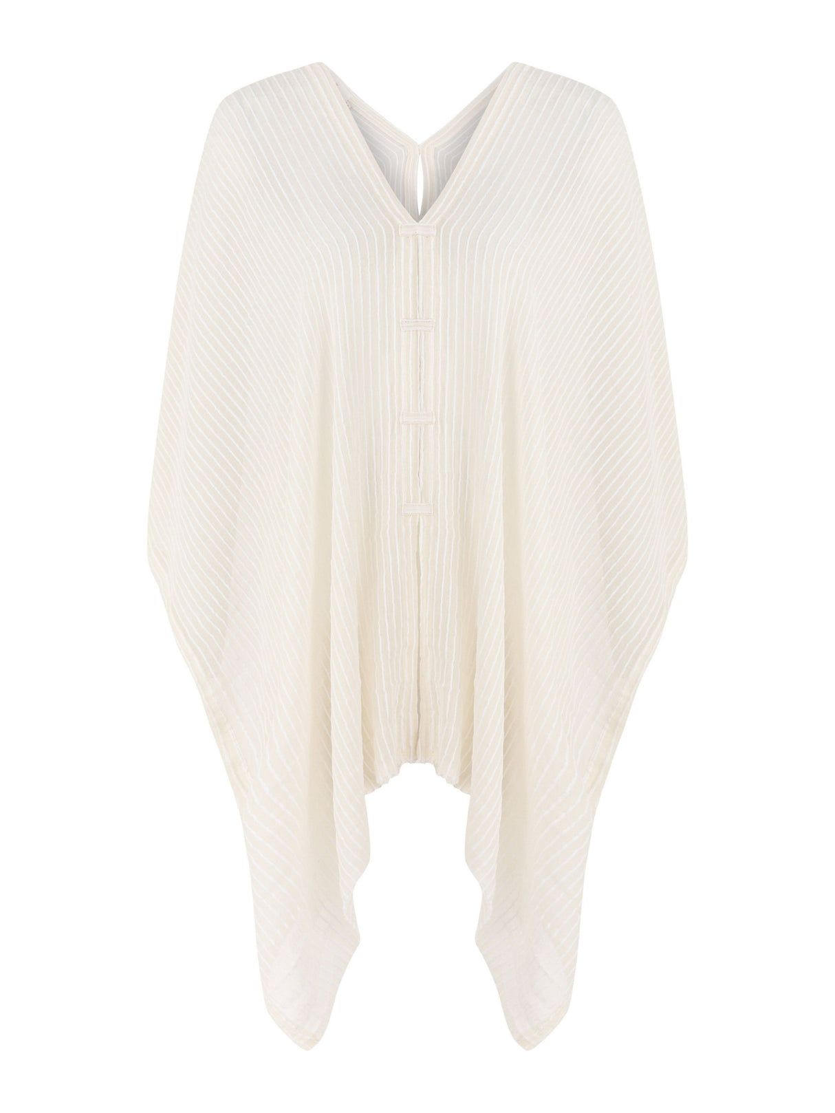 Ava Kimono - White Stripes - Sumiye Co