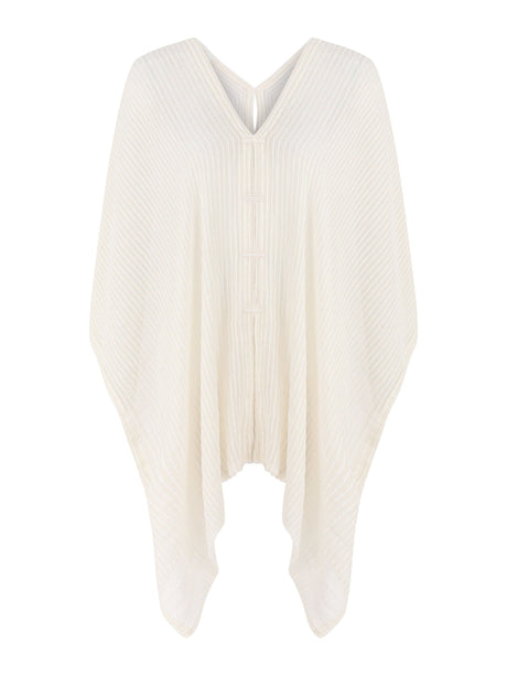 Ava Kimono - White Stripes - Sumiye Co