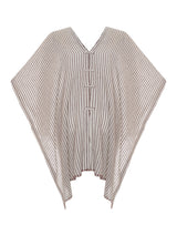 Ava Kimono - Burgundy Stripes - Sumiye Co