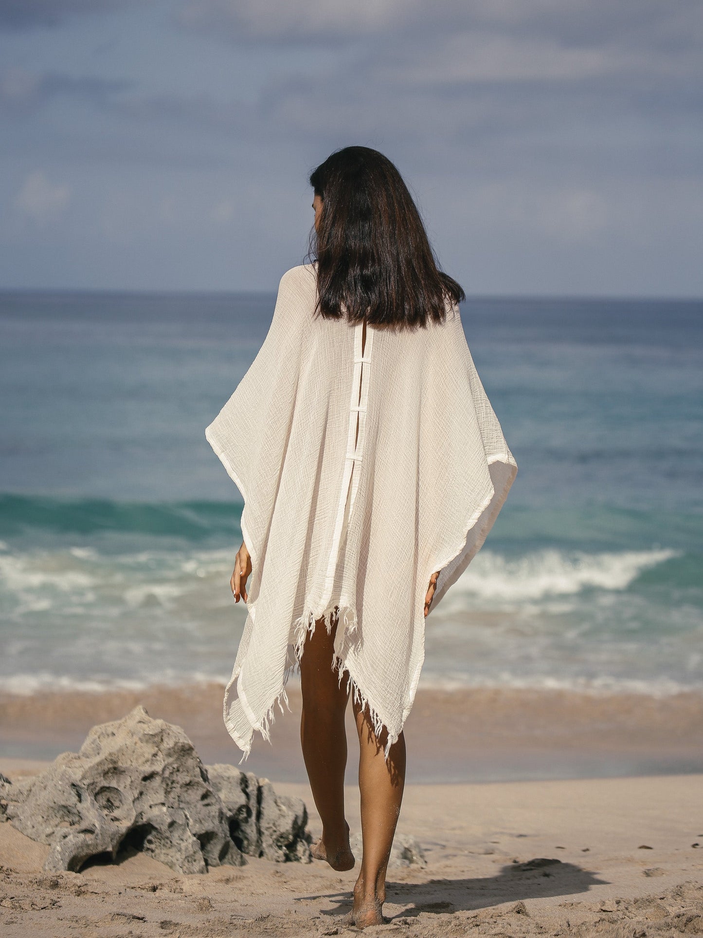 Ava Kimono - Natural by The Handloom
