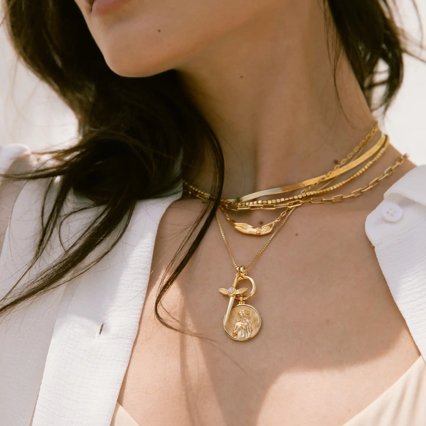Aphrodite Necklace by Awe Inspired