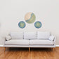 14" Dreamscape Wall Plate - Zen | Home Decor