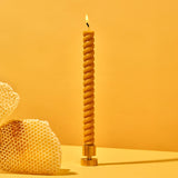Spiral Beeswax Candles (2 pack) - Natural - Sumiye Co