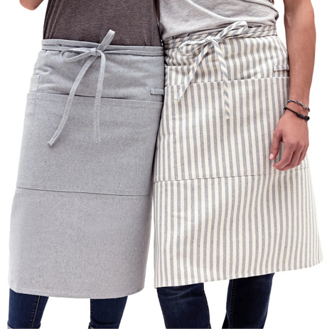 Bistro Apron | Sustainable Cotton (2 Colors) - Sumiye Co