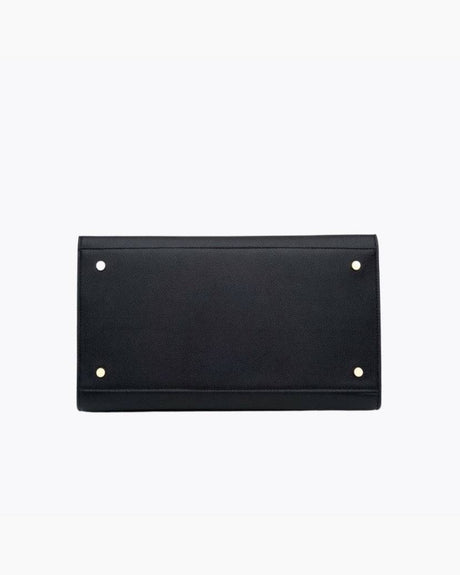 The Large Luncher - Black | Designer Lunch Bags & Totes - Sumiye Co