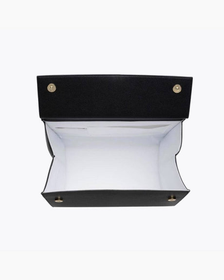 The Large Luncher - Black | Designer Lunch Bags & Totes - Sumiye Co