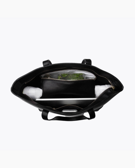 The Tote - Black | Designer Lunch Bags & Totes - Sumiye Co