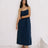 Bliss Flow Maxi Dress - Navy - Sumiye Co