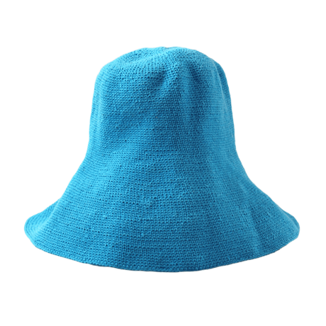 Crochet Hat, in Mosaic Blue - Sumiye Co