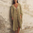 Bodrum Ties Kaftan - Khaki Green - Sumiye Co