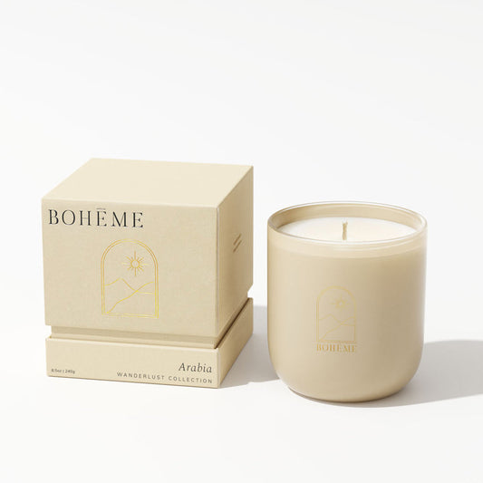 Arabia Scented Candle by Boheme Fragrances - Sumiye Co