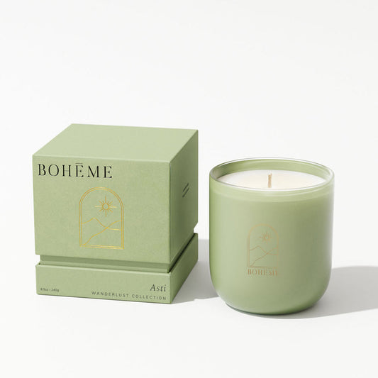 Asti Scented Candle by Boheme Fragrances - Sumiye Co