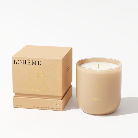 Tahiti Scented Candle by Boheme Fragrances