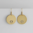 Earrings | Artisan Made Bombshell Peace - Sumiye Co
