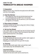 Bread Warmer & Basket - Garden Round-3