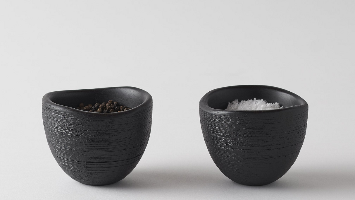 Mango Wood Tidbit Bowls Set of 2