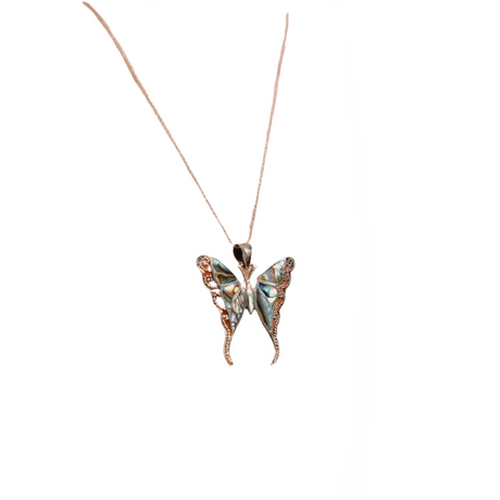 Butterfly Necklace | Silver 925 Jewelry | Appreciation Gift by Phoebe`s - Sumiye Co