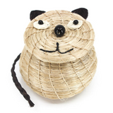 Cesta con tapa pequeña Kids Cool Cat de 2" x 2,5"