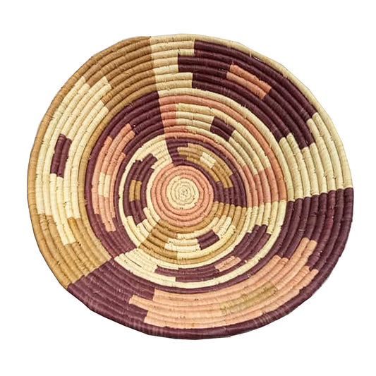 12" Large Mora Round Basket | Home Decor